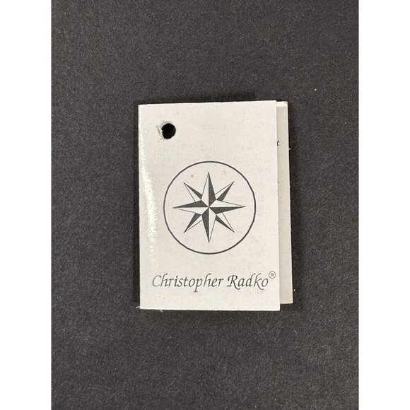 Christopher Radko Velvet Plum Nicholas Glass Santa Ornament 1998 with Box and Ta - Picture 13 of 15